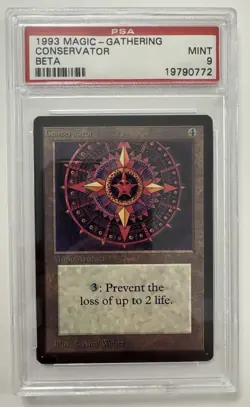 Mtg Beta PSA 9 Conservator | Magic the gathering | GREAT CONDITION - Image 1