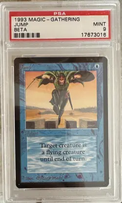 Mtg Beta PSA 9 Jump | Magic the gathering | MINT | - Image 1