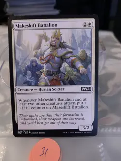 MTG Makeshift Battalion Core Set 2021 026/274 Regular Common - Image 1