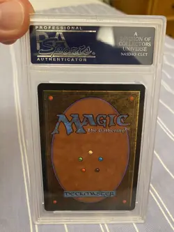 Mtg Beta PSA 9 Paralyze | Magic the gathering | MINT | - Image 2