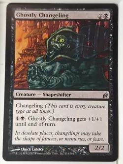 Ghostly Changeling - Lorwyn - Magic the Gathering MTG Nice! - Image 1
