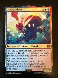 Vivi Ornitier Final Fantasy Regular Non Foil MTG Lightly Played - Image 1