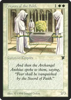 2x Keepers of the Faith Legends HP MTG - Image 1