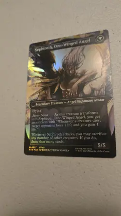 Sephiroth, Fabled SOLDIER (0317) (Borderless) Final Fantasy Foil - Image 2
