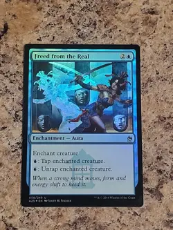 Freed from the Real (58/267) Masters 25 NM/M FOIL MTG - Image 1