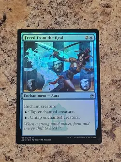 Freed from the Real (58/267) Masters 25 NM/M FOIL MTG - Image 2