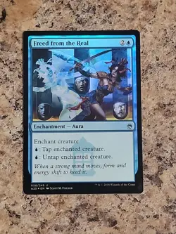 Freed from the Real (58/267) Masters 25 NM/M FOIL MTG - Image 3
