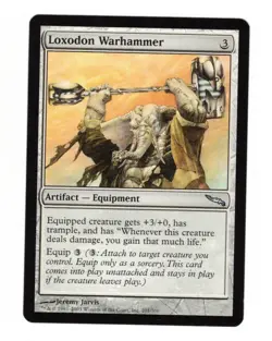 MTG 4X ** LOXODON WARHAMMER ** X4 Magic Mirrodin - Image 1