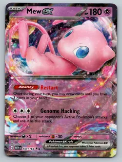 Mew ex - 151/165 Double Rare Scarlet and Violet 151 Pokemon TCG - Image 1