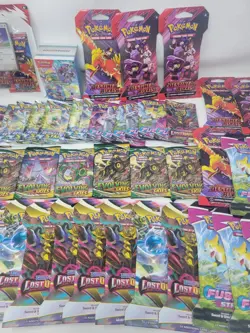 Evolving Skies Fusion Strike Lost Origin Etc Pokemon Booster Pack Lot of 41x - Image 3