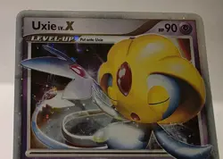 Pokemon Legends Awakened Uxie LV.X 146/146 Ultra Rare Played - Image 3