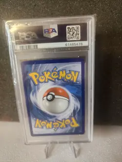 2019 Pokemon Mewtwo Cosmo Holo SM214 Hidden Fates Black Star Promo - PSA 8 - Image 2