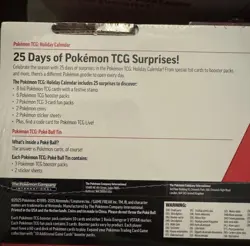 Pokemon TCG 2025 Holiday Advent Calendar Bundle Costco Exclusive Sealed New - Image 5