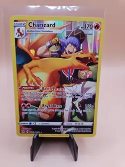 2022 Pokemon TCG - Charizard #TG03 Lost Origin Trainer Gallery Holo - Image 1