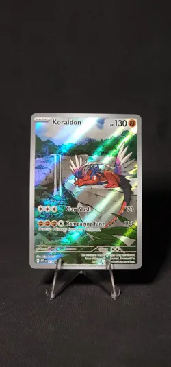 Pokemon TCG Koraidon SVP Black Star Promos SVP014 Holo Promo Promo NM - Image 1