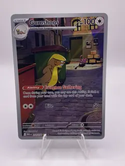 Gumshoos 153/132 Illustration Rare Pokemon Mega Evolution NEAR MINT! - Image 1