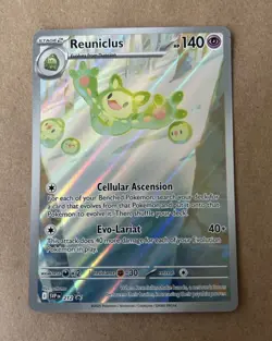 Pokemon Black Bolt Reuniclus SVP 212 Black Star Promo NM B - Image 1