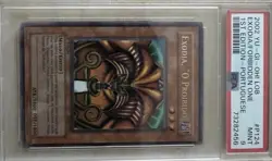 Yu-Gi-Oh! Exodia Full Set PSA Graded Portuguese 1st Edition 2002 - Image 2