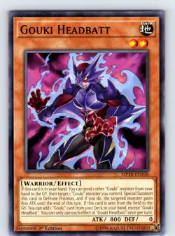 Gouki Headbatt Common 1st Edition MP18-EN108 LP - Image 1