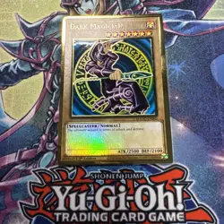 Dark Magician MAGO-EN002 Maximum Gold 1st Edition LP Konami Yu-Gi-Oh - Image 1