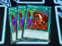Heat Wave x3 - RA03 - Super Rare (SR) - Yugioh 🔥 - Image 1