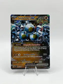 Sandy Shocks ex 108/182 - Pokemon TCG Paradox Rift Ultra Rare Card NM - Image 1