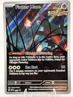 Flutter Mane Scarlet And Violet Black Star Promo 097 Holo TCG Pokemon Card - Image 1