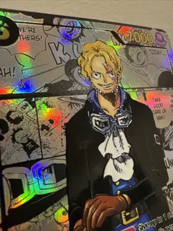 High Quality Textured Sabo Manga Op-13 English Proxy Card - Image 3