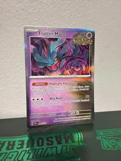 Flutter Mane 078/162 Sv05: Temporal Forces Holo Rare NM Pokemon Card 2024 - Image 1