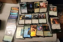 270+ nm Magic Final Fantasy Card Lot - pack fresh MINT - MTG FF Rares/Foils C/UC - Image 1