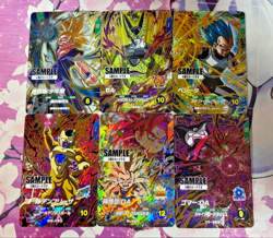 Dragon Ball Super Divers Vol.4 Sample Card Set of 6 Goku Japanese Limited - Image 1