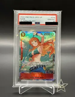 PSA 10 Nami R OP01-016 ROMANCE DAWN ONE PIECE Card Game Japanese - Image 1