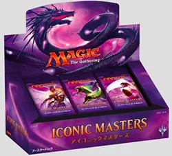 Magic The Gathering Iconic Masters Booster BOX 24 Packs Japanese Version MTG - Image 1