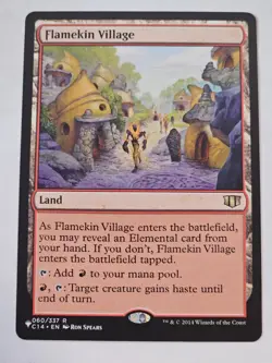 MTG - Flamekin Village - Commander 2014 - Image 1