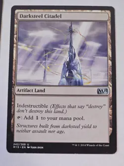 MTG - Darksteel Citadel - Magic 2015 - Image 1