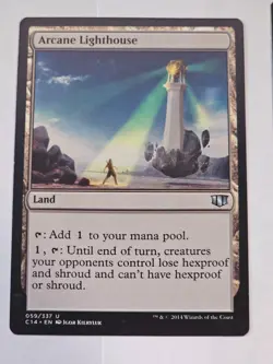 MTG - Arcane Lighthouse - Commander 2014 - Image 1