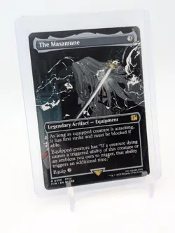 MTG - The Masamune - Borderless Rare #353 - Final Fantasy NM - Image 1