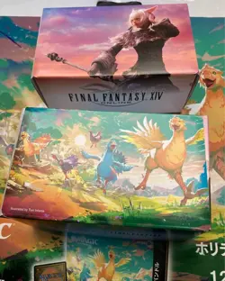 MTG x FINALFANTASY Chocobo FF7 Bundle Art Storage Box 2Set TGS2025 - Image 3