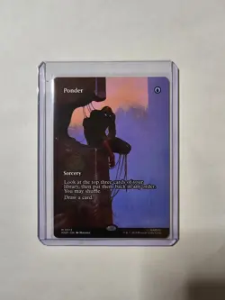 Ponder 0013 Borderless MTG Spider-Man Non-Foil - NM/M - - Image 1