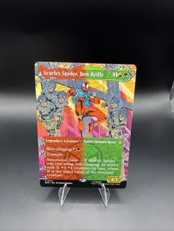 Scarlet Spider, Ben Reilly - Borderless - Marvel's Spider-Man - Rare MTG - SPM - Image 1