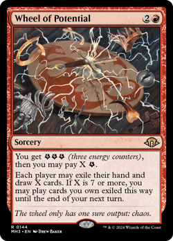 Wheel of Potential (REGULAR) x1 - MTG Modern Horizons 3 MH3 #144 - Image 1