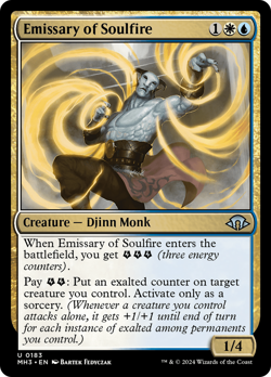 Emissary of Soulfire (REGULAR) x1 - MTG Modern Horizons 3 MH3 #183 - Image 1