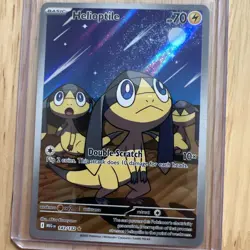 Helioptile 143/132 Illustration Rare Pokemon Card MEGA EVOLUTION - English NM - Image 2