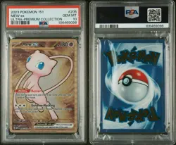 2023 Pokemon 151 Ultra Premium Collection Mew EX 205/165 PSA 10 - Image 1
