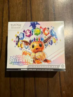 Pokemon TCG S&V Prismatic Evolutions ETB Elite Trainer Box FACTORY SEALED - Image 1