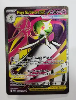 Mega Gardevoir ex Full Art Ultra Rare 159/132 Pokemon Mega Evolution English - Image 1