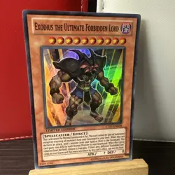 LIMITED ED EXODIUS THE ULTIMATE FORBIDDEN LORD 1996 CT07-EN024 YUGIOH (MP) - Image 2