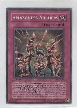 Amazoness Archers 1st Ed. YuGiOh Magician's Force #MFC-096 2003 READ - Image 1