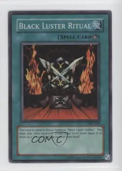 Black Luster Ritual Unlimited YuGiOh Starter Deck Yugi Evolution #SYE-025 READ - Image 1