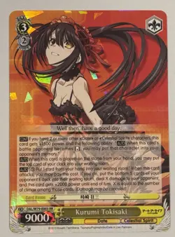 Kurumi Tokisaki DAL/W79-E003 RR Date A Live Weiss Schwarz Card - Image 1